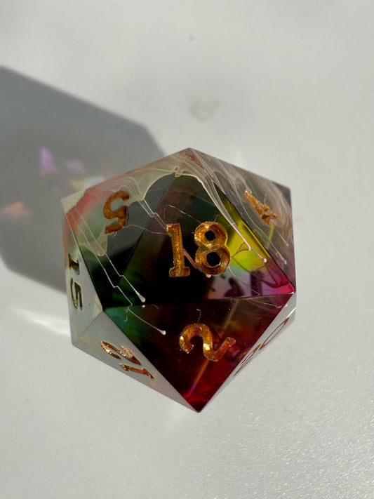 Rainbow Petri Single D20